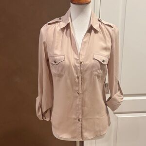 Timing Ivory Button-Down Shirt